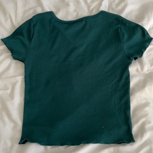 dark aquamarine top in a size small - Picture 4 of 4